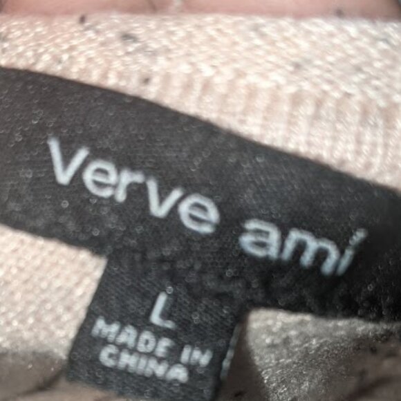 Beige Confetti Sweater Size Large - Picture 3 of 3